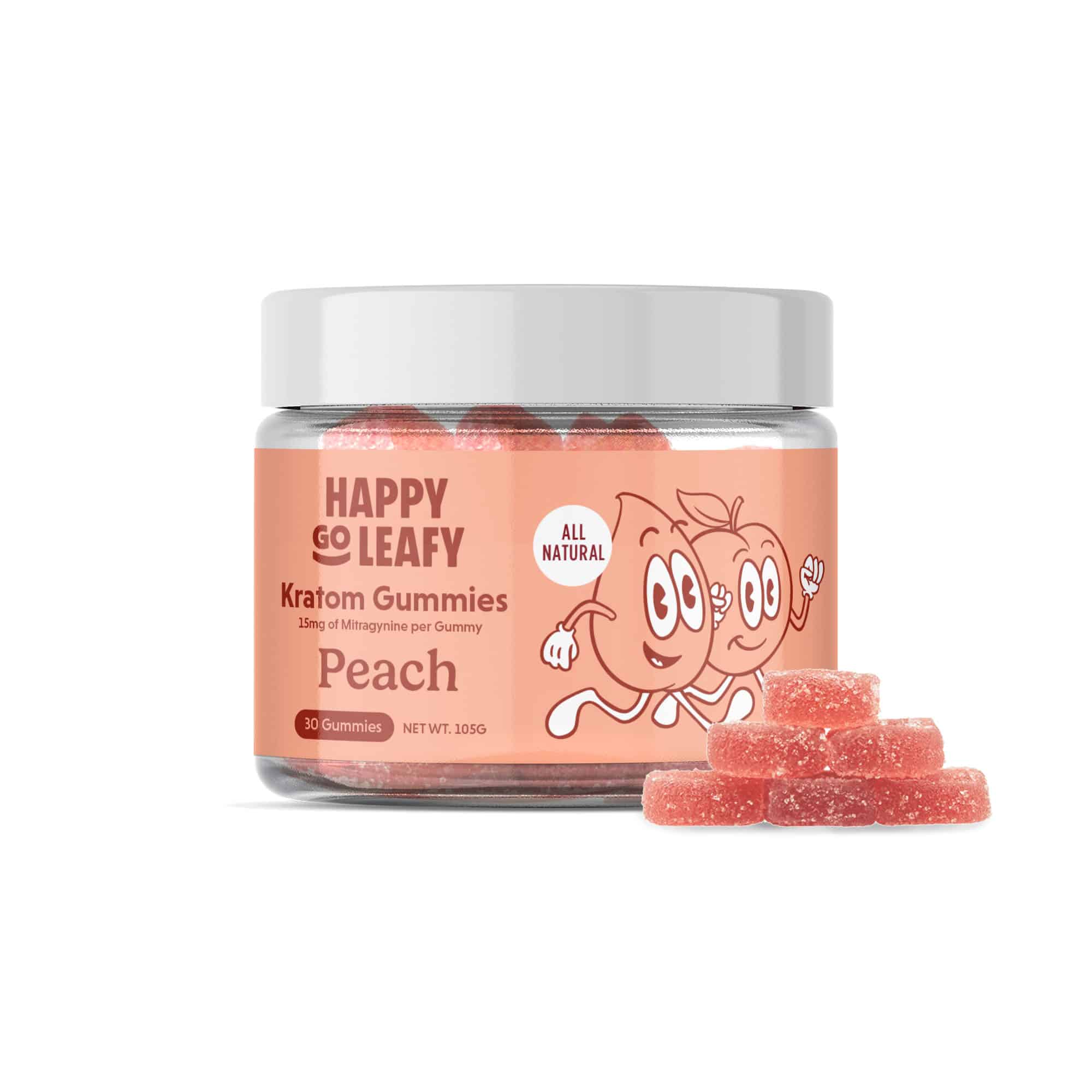 Peach Kratom Gummies
